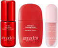 Annadea full serum lineup: To Dew Glow Serum, PTO Glow Bronzing Serum, and Power Walk Blush Serum side by side, showing all three products in the collection