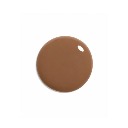 Close-up swatch of Annadea PTO Glow Bronzing Serum showing its warm, rich brown tone and silky serum texture that blends seamlessly for a natural sun-kissed finish